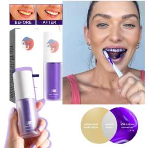 ¡Sonríe Sin Complejos! V34 - Corrector de Color Dental en Crema