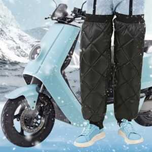 Polainas Térmicas para Bicicleta Eléctrica - Protección Antifrío para Rodillas