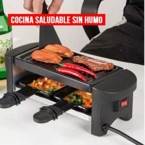 Parrilla sin humo: Para 2 personas