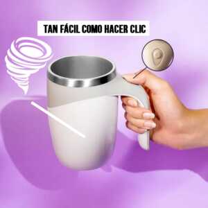 Taza de Café Eléctrica Recargable - Con Pantalla de Temperatura y Función de Agitación